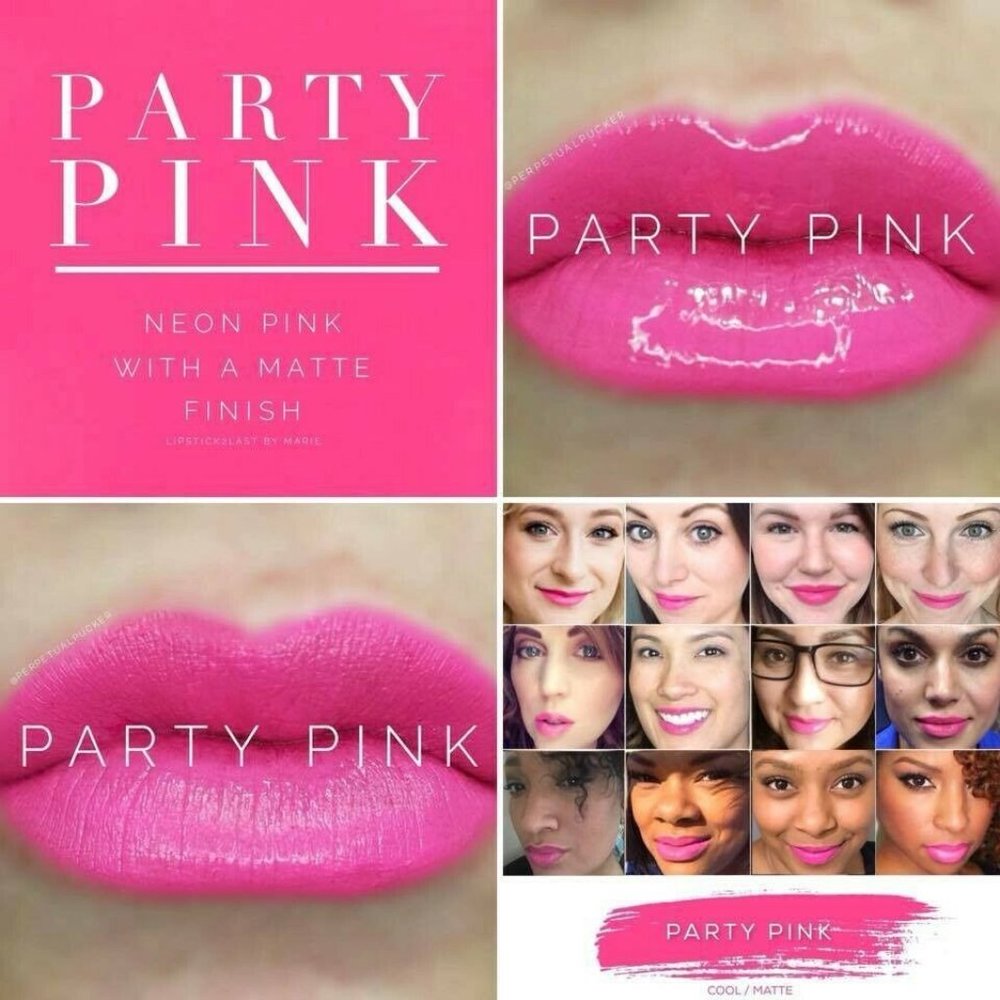 LipSense PARTY PINK Lip Color Sealed
